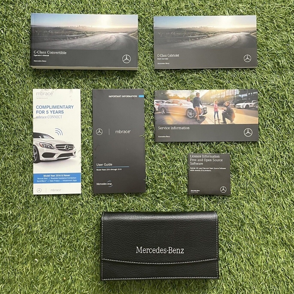 2019 Mercedes-Benz C-Class Convertible Owners Manual (C300 4MATIC 2.0L, C300)
